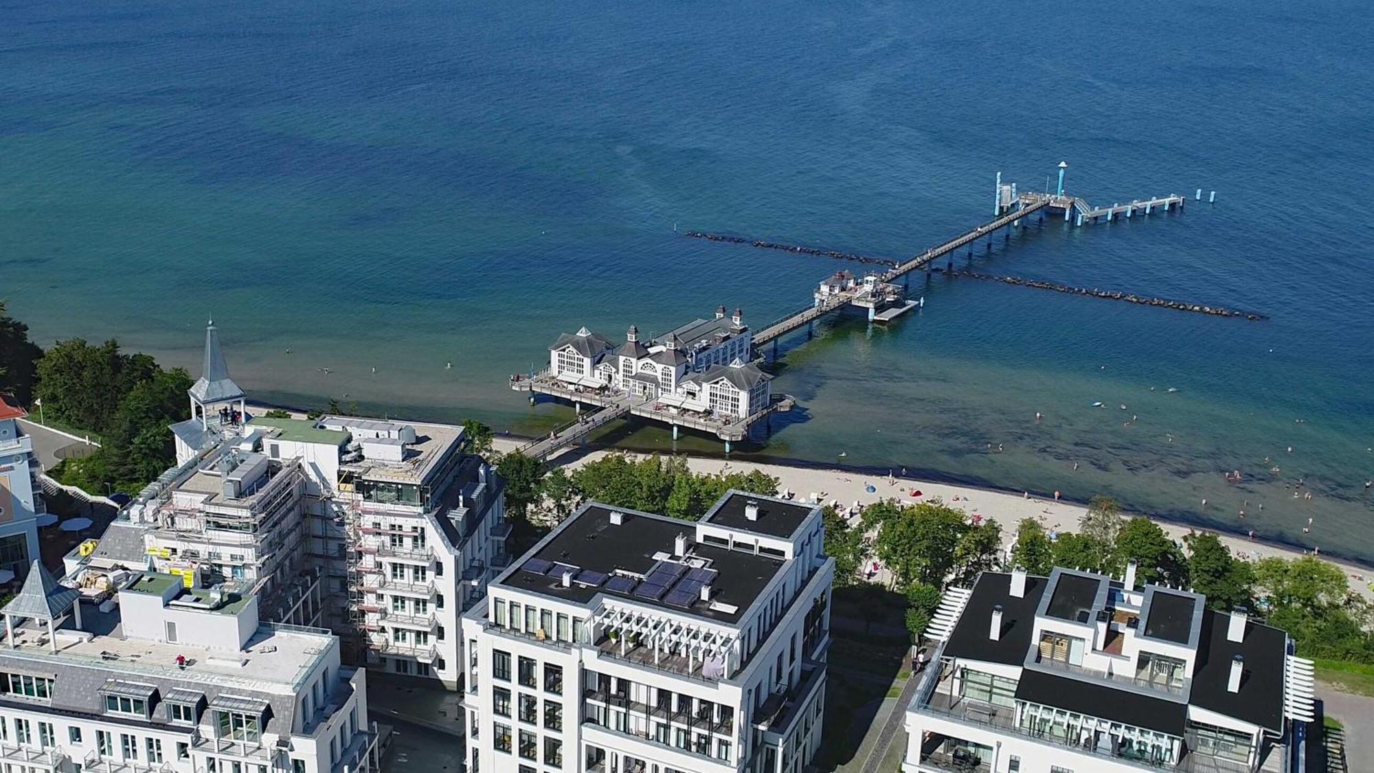 Haus Baltic 12 Mit Balkon - Zentrale Lage Im Ostseebad Sellin Bagian luar foto