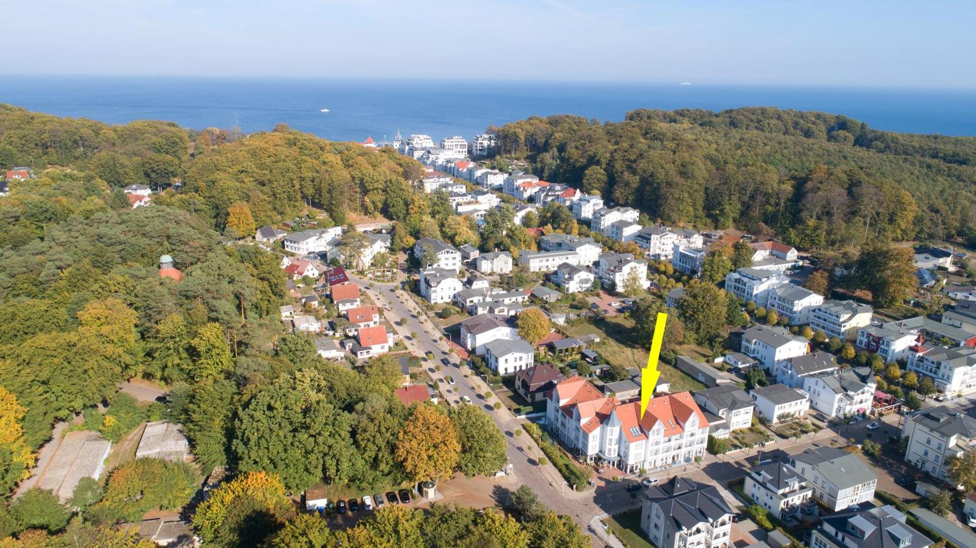Haus Baltic 12 Mit Balkon - Zentrale Lage Im Ostseebad Sellin Bagian luar foto